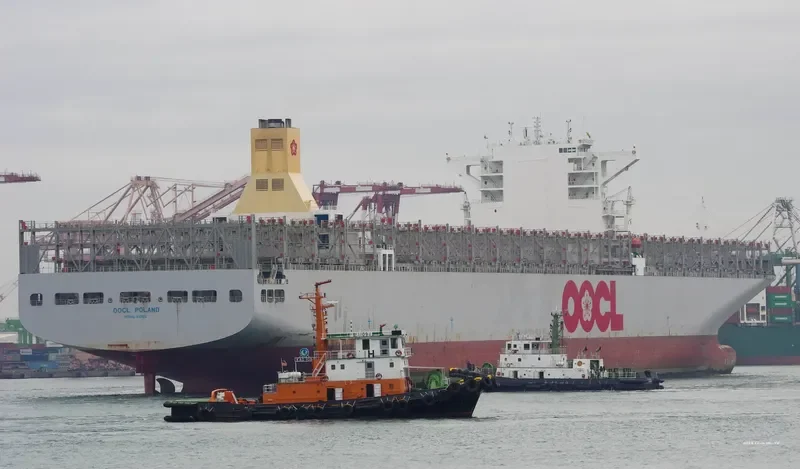 OOCL POLAND Container Ship IMO 9622588