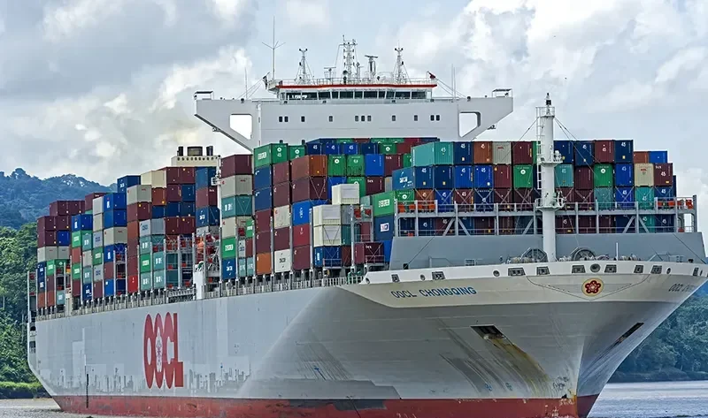 OOCL CHONGQING Container Ship IMO 9622629