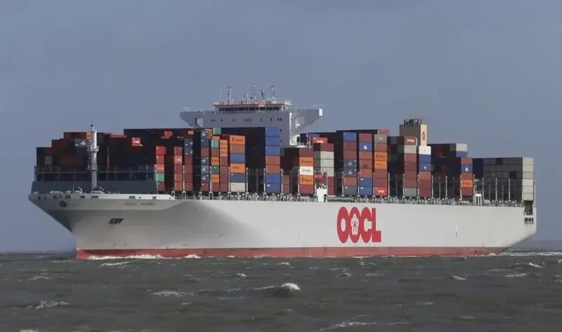 OOCL KOREA Container Ship IMO 9627992