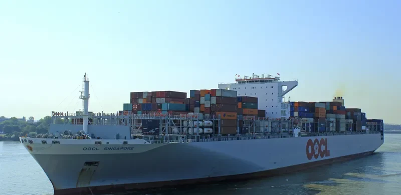 OOCL SINGAPORE Container Ship IMO 9628001