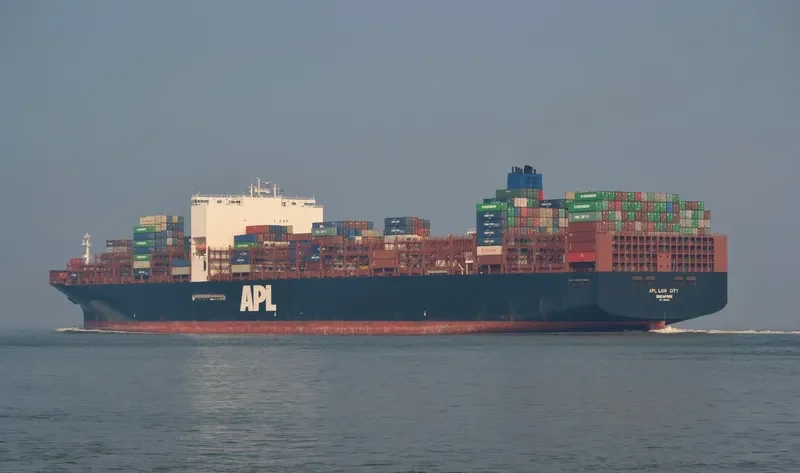 APL LION CITY Container Ship IMO 9631967 photo 2