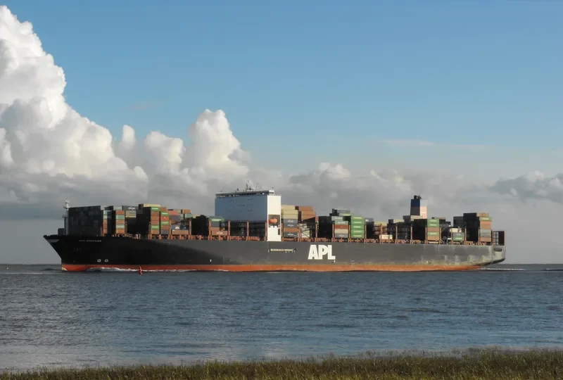 APL RAFFLES Container Ship IMO 9631979 photo 3