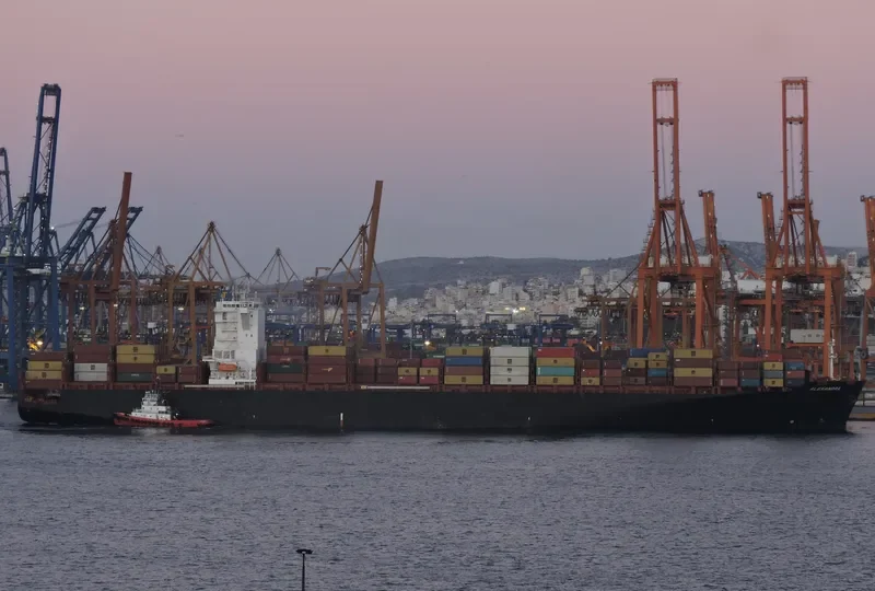 ALEXANDRA Container Ship IMO 9635676