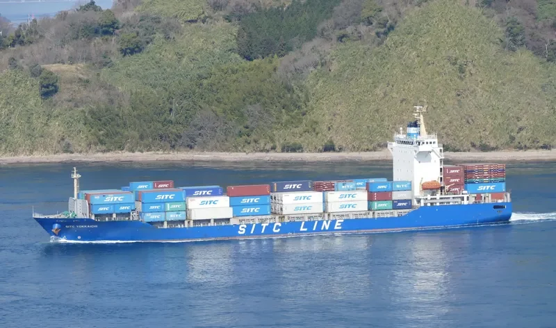 SITC YOKKAICHI Container Ship IMO 9638331