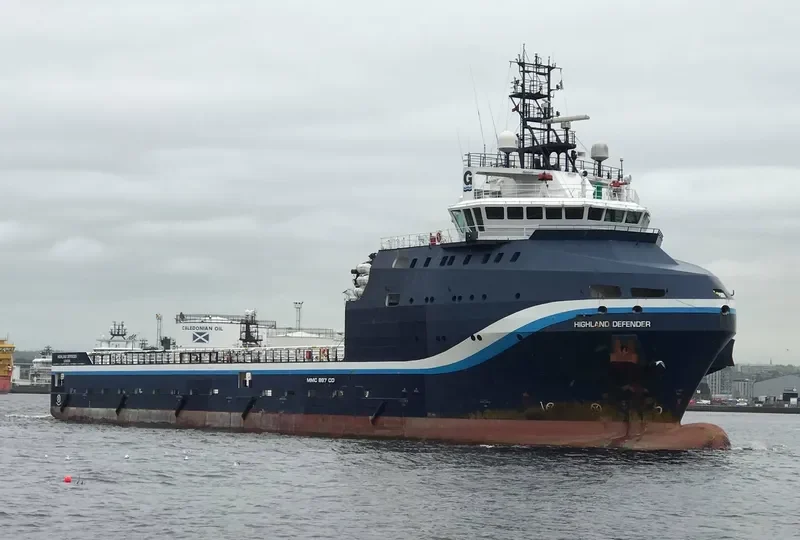 HIGHLAND DEFENDER Offshore Vessel IMO 9639335