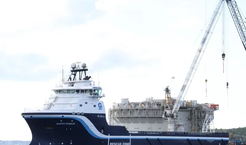 NORTH POMOR Offshore Vessel IMO 9643465
