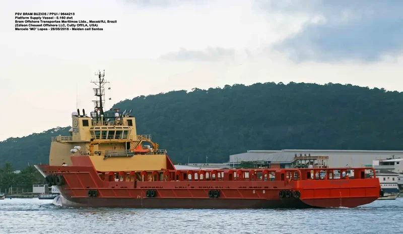 BRAM BUZIOS Offshore Vessel IMO 9644213