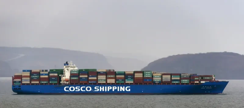 CSCL SPRING Container Ship IMO 9645853