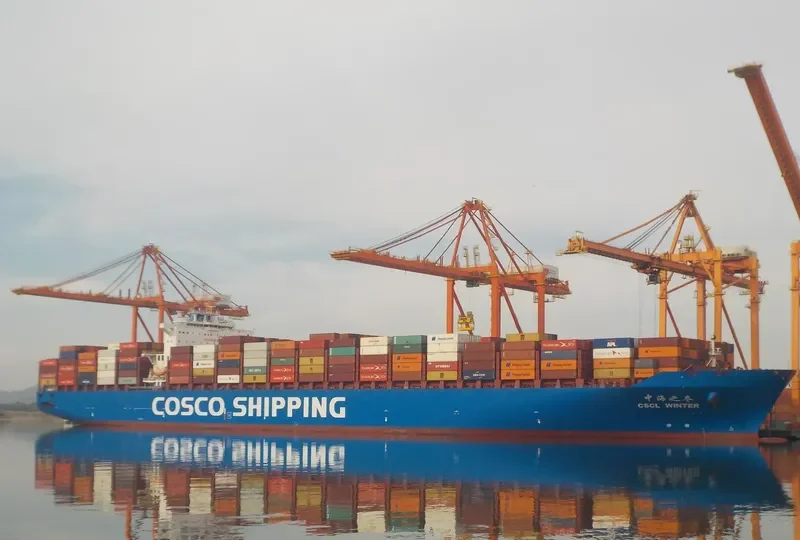 CSCL WINTER Container Ship IMO 9645877 photo 8