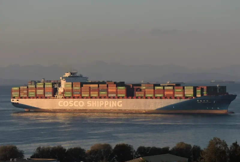 CSCL YELLOW SEA Container Ship IMO 9645906
