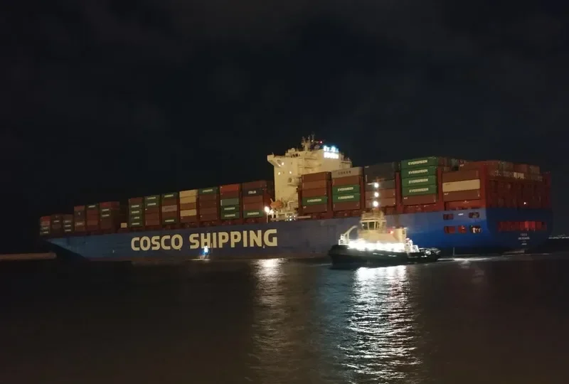 CSCL YELLOW SEA Container Ship IMO 9645906 photo 8