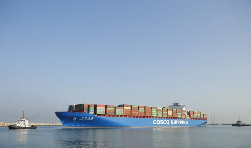 CSCL YELLOW SEA Container Ship IMO 9645906 photo 9