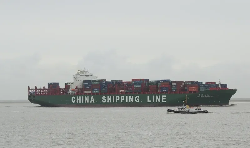 CSCL SOUTH CHINA SEA Container Ship IMO 9645920