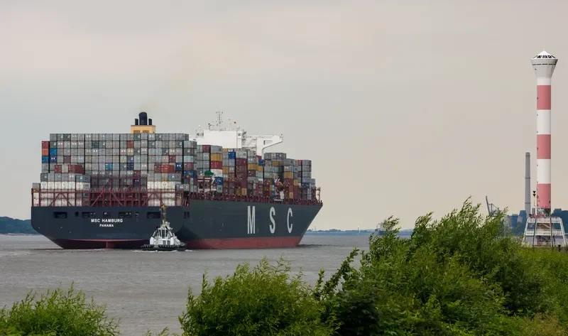 MSC HAMBURG Container Ship IMO 9647461