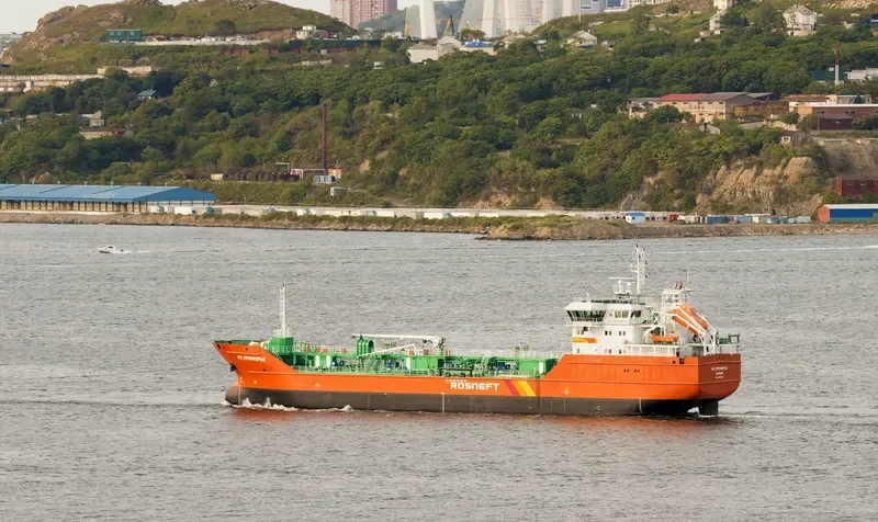 RN PRIMORYE Tanker IMO 9650004