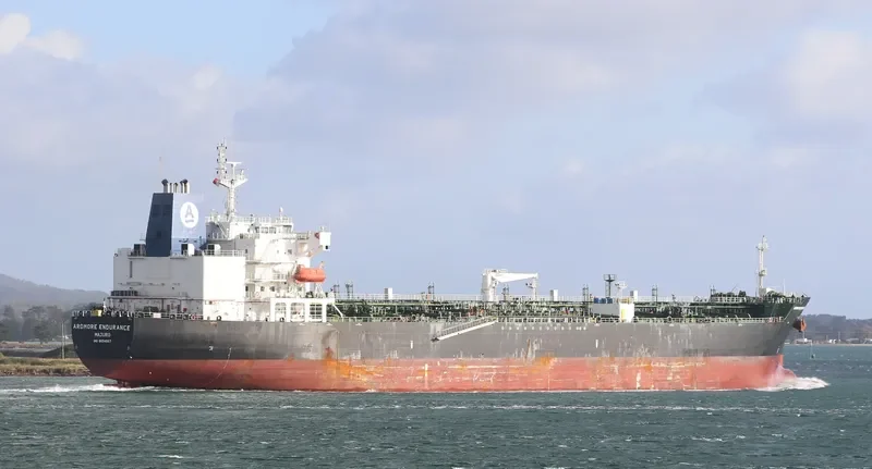 ARDMORE ENDURANCE Tanker IMO 9654567