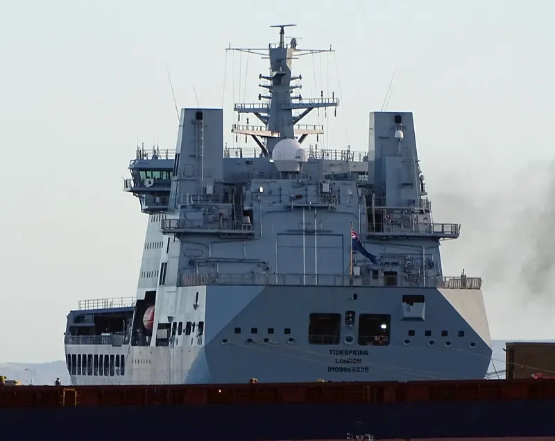 RFA TIDESPRING General Cargo IMO 9655535 photo 2