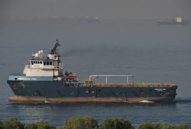AMBROSIUS TIDE Offshore Vessel IMO 9656474