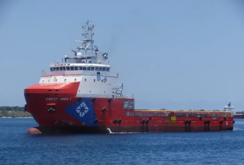 CREST ARIES 1 Offshore Vessel IMO 9658147