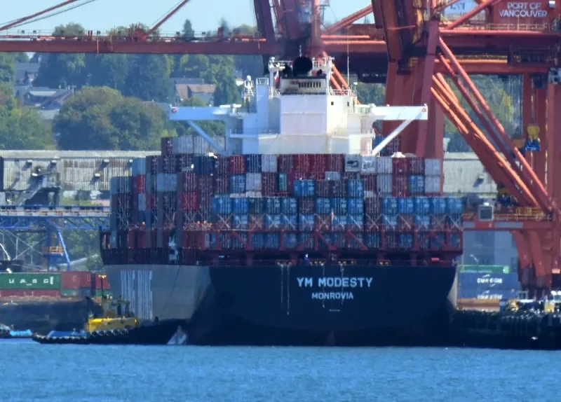 YM MODESTY Container Ship IMO 9664885 photo 6