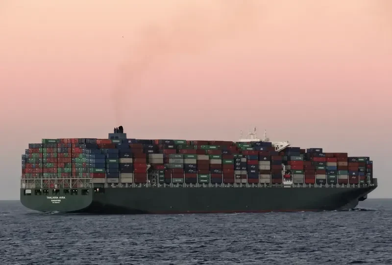 THALASSA AVRA Container Ship IMO 9665633 photo 2
