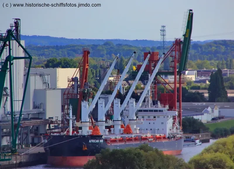AFRICAN HHB Bulk Carrier IMO 9666429