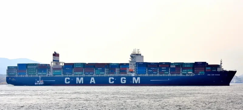 CMA CGM RHONE Container Ship IMO 9674543