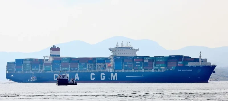 CMA CGM RHONE Container Ship IMO 9674543 photo 2