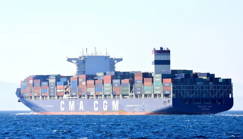 CMA CGM TAGE Container Ship IMO 9674555
