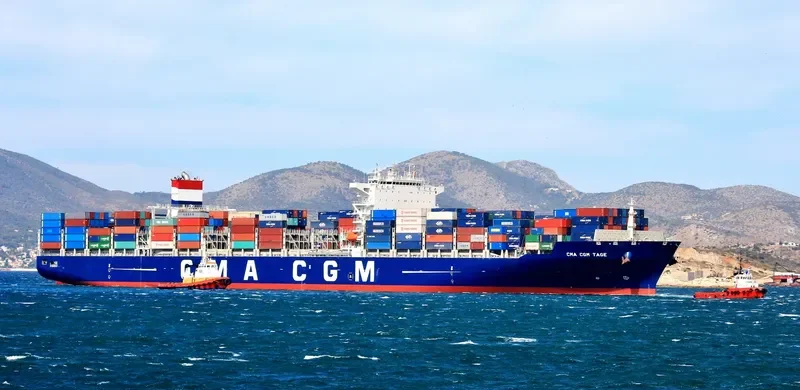 CMA CGM TAGE Container Ship IMO 9674555 photo 3