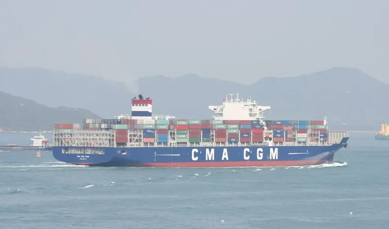 CMA CGM TAGE Container Ship IMO 9674555 photo 6