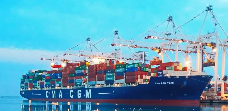 CMA CGM TAGE Container Ship IMO 9674555 photo 9