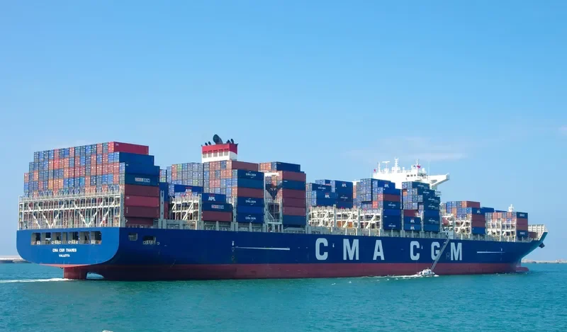 CMA CGM THAMES Container Ship IMO 9674567