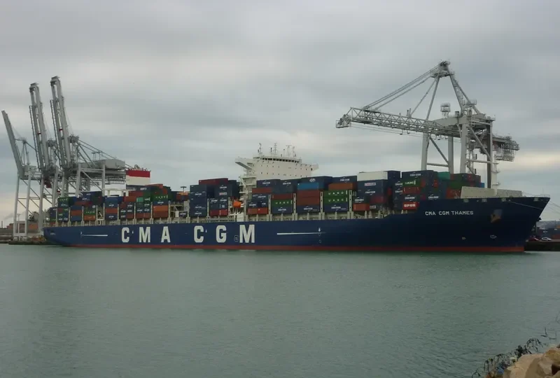 CMA CGM THAMES Container Ship IMO 9674567 photo 10