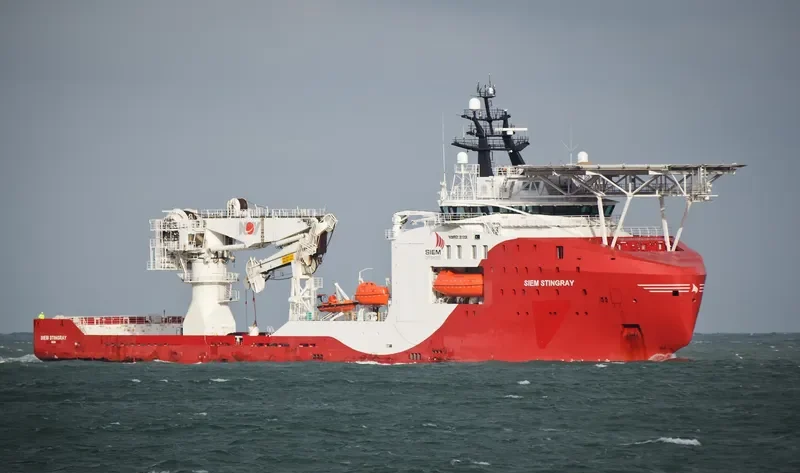 SIEM STINGRAY Offshore Vessel IMO 9676292