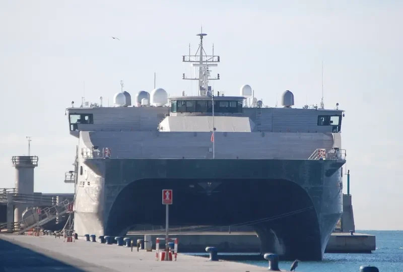 USNS TRENTON Passenger Ship IMO 9677533 photo 2