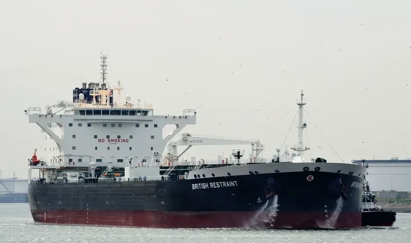 BRITISH RESTRAINT Tanker IMO 9683075 photo 2