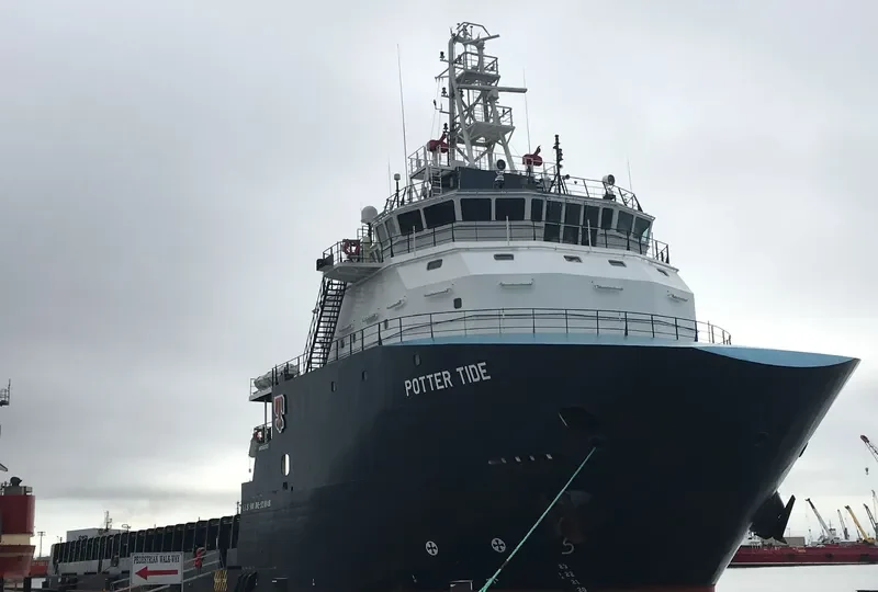 POTTER TIDE Offshore Vessel IMO 9693525