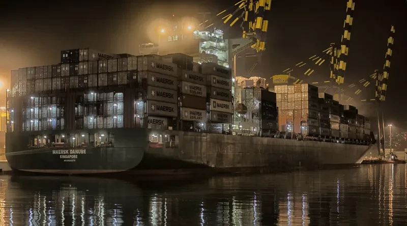 MAERSK DANUBE Container Ship IMO 9694579 photo 3