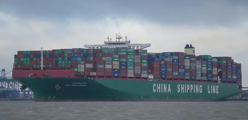 CSCL INDIAN OCEAN Container Ship IMO 9695157