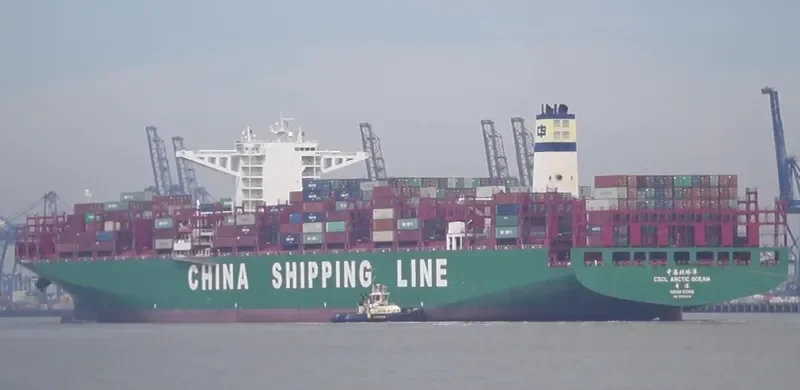 CSCL ARCTIC OCEAN Container Ship IMO 9695169