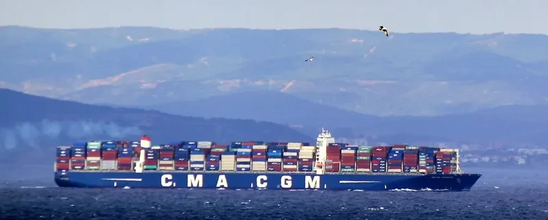 CMA CGM KERGUELEN Container Ship IMO 9702132 photo 2