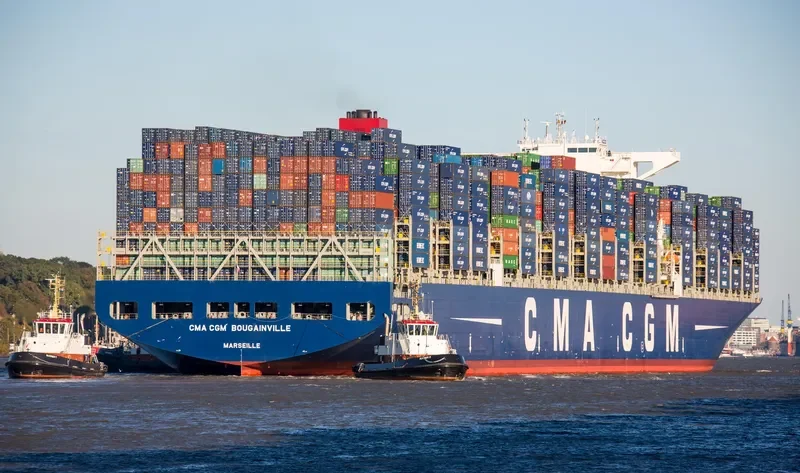 CMA CGM BOUGAINVILLE Container Ship IMO 9702156 photo 2