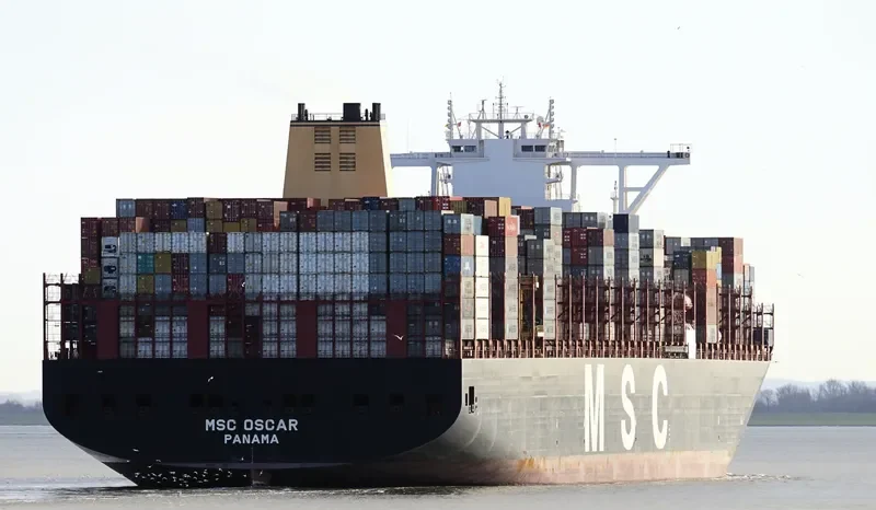 MSC OSCAR Container Ship IMO 9703291