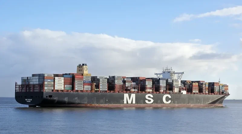 MSC OSCAR Container Ship IMO 9703291 photo 2