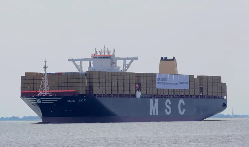 MSC ZOE Container Ship IMO 9703318 photo 2