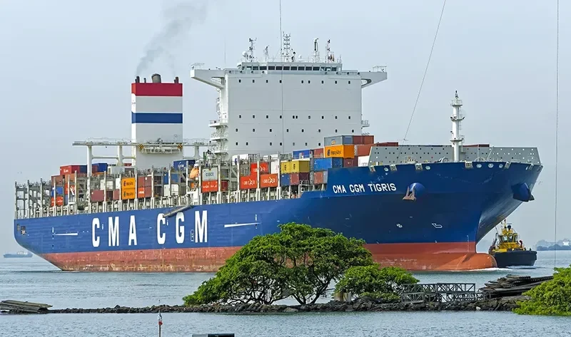 CMA CGM TIGRIS Container Ship IMO 9705067 photo 4