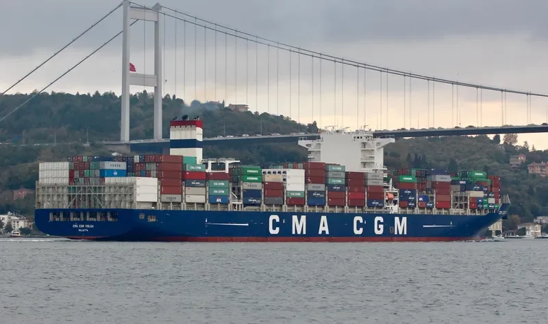 CMA CGM VOLGA Container Ship IMO 9705081 photo 2