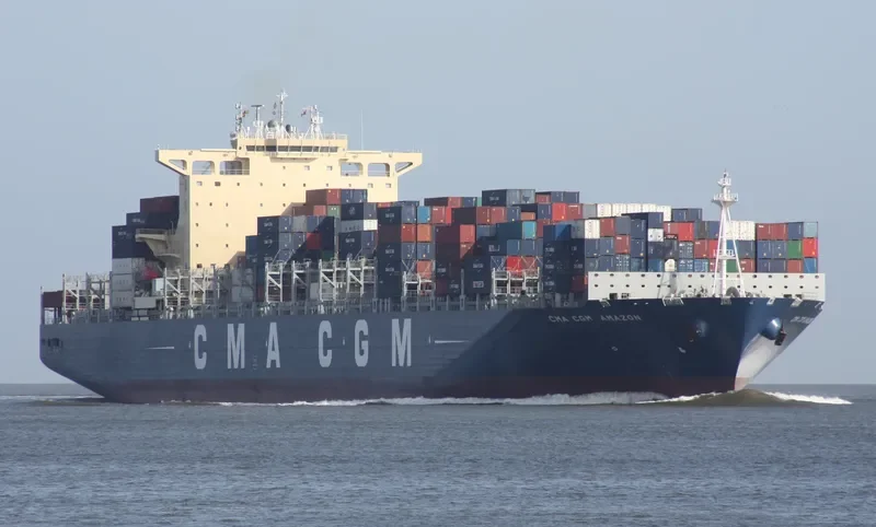 CMA CGM AMAZON Container Ship IMO 9706308 photo 2
