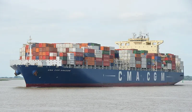 CMA CGM AMAZON Container Ship IMO 9706308 photo 6